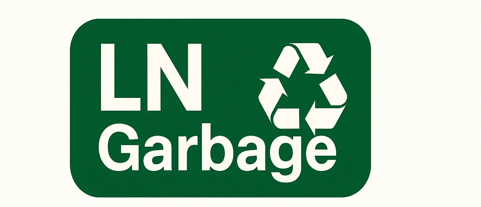 LN garbage รถขนขยะไปทิ้ง